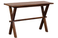 X-TABLE CONSOLE CHESTNUT image