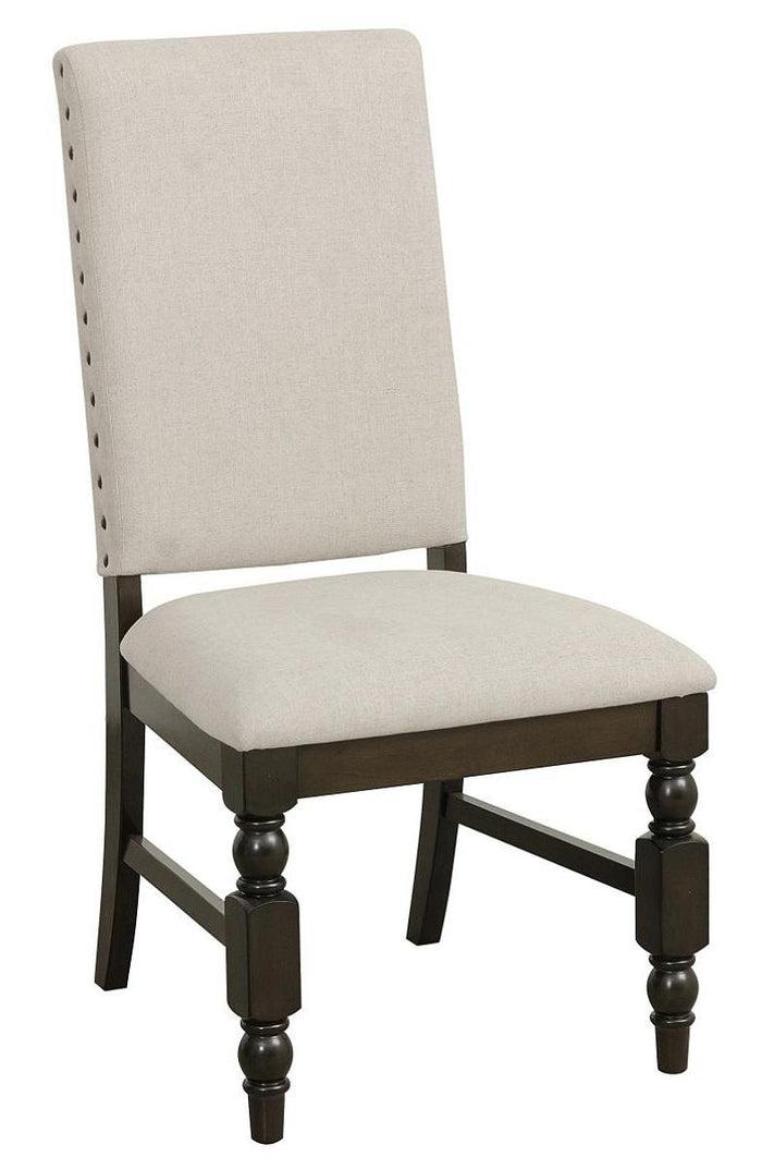 Yates Side Chair in Dark Oak (Set of 2) - Furniture World SW (WA)