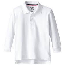 Youth Long Sleeve Pique Cotton Polo
